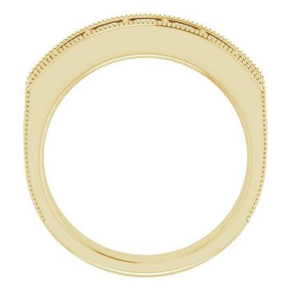 1 3/8 CTW Natural Diamond Band, 5.75 mm