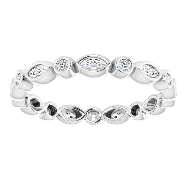 1/3 CTW Natural Diamond Eternity Band, 2.64 mm