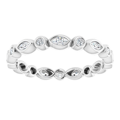 1/3 CTW Natural Diamond Eternity Band, 2.64 mm
