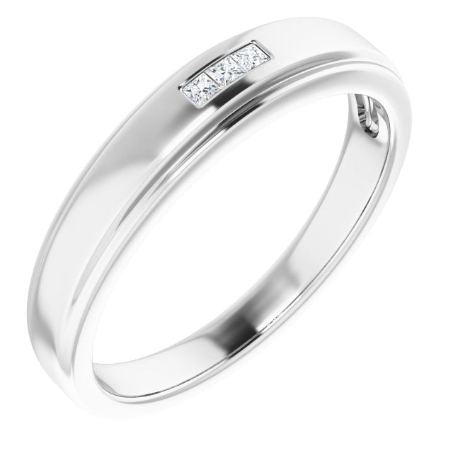 0.07 CTW Natural Diamond Band
