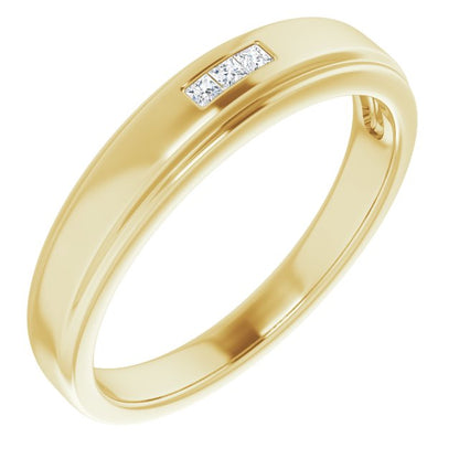 0.07 CTW Natural Diamond Band