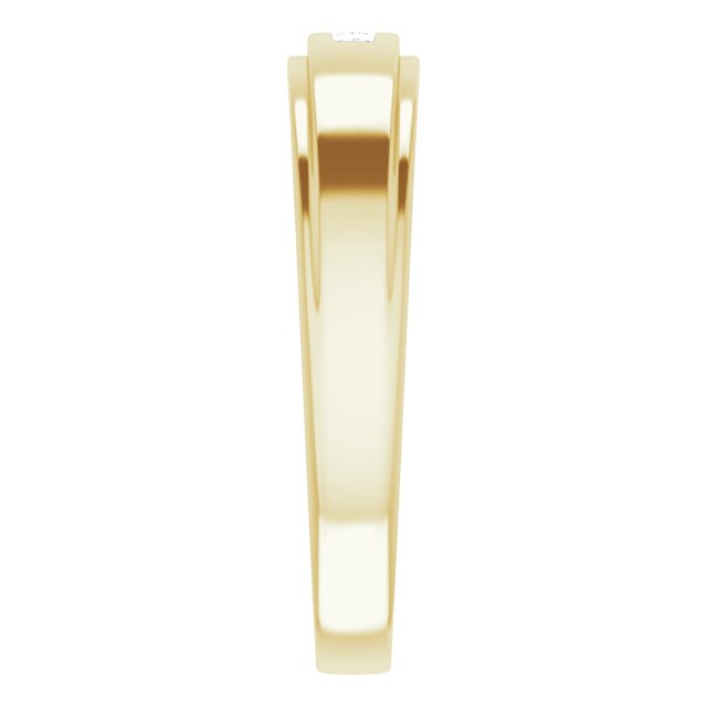 1/10 CTW Natural Diamond Band, 6 mm