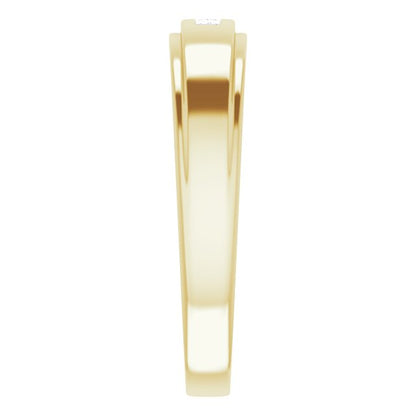 1/10 CTW Natural Diamond Band, 6 mm