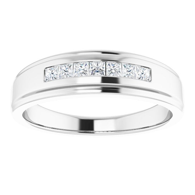 1/3 CTW Natural Diamond Band, 6.75 mm