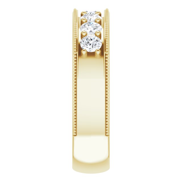 1 CTW Natural Diamond Band, 6 mm
