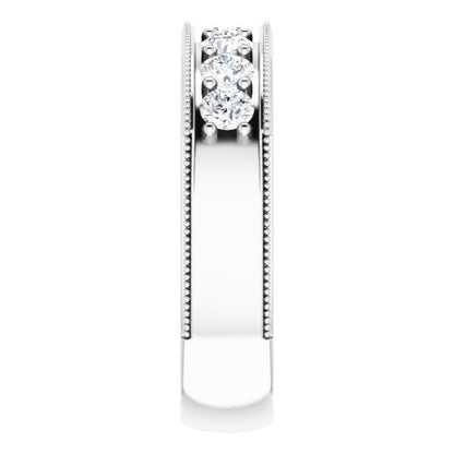 1 CTW Natural Diamond Band, 6 mm