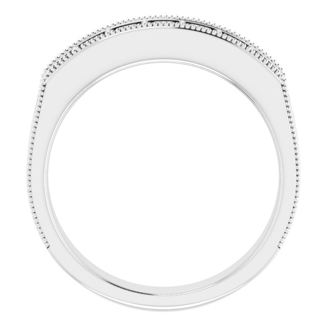 9/10 CTW Natural Diamond Band, 5.25 mm