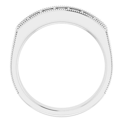 9/10 CTW Natural Diamond Band, 5.25 mm