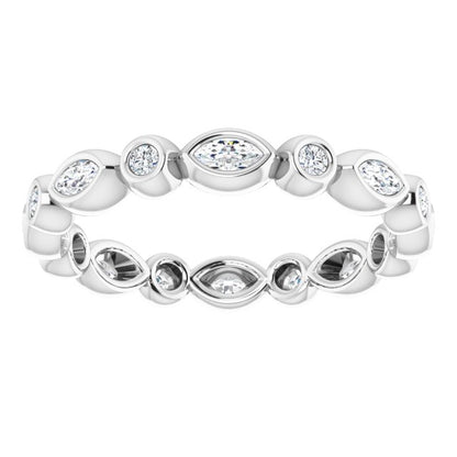 1/4 CTW Natural Diamond Eternity Band, 2.64 mm