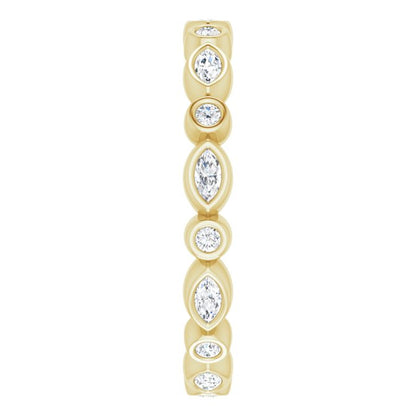 1/3 CTW Natural Diamond Eternity Band, 2.64 mm