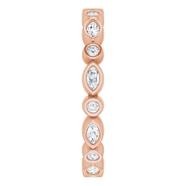 1/3 CTW Natural Diamond Eternity Band, 2.64 mm