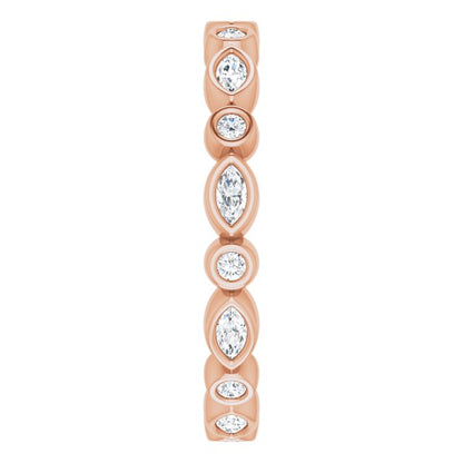 1/3 CTW Natural Diamond Eternity Band, 2.64 mm