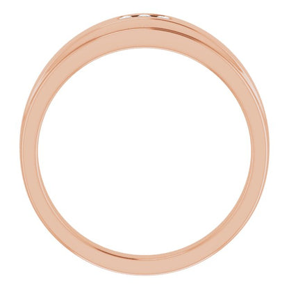 0.06 CTW Natural Diamond Band