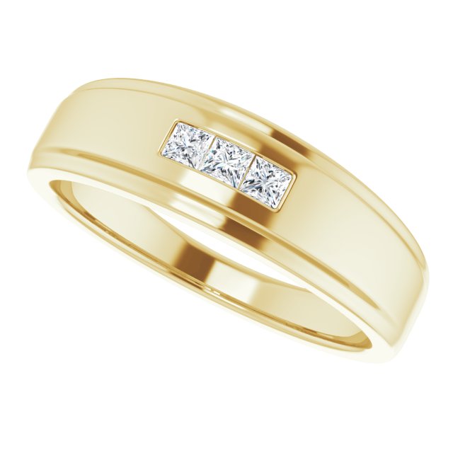 1/5 CTW Natural Diamond Band, 6.75 mm