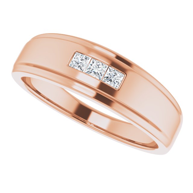 1/5 CTW Natural Diamond Band, 6.75 mm