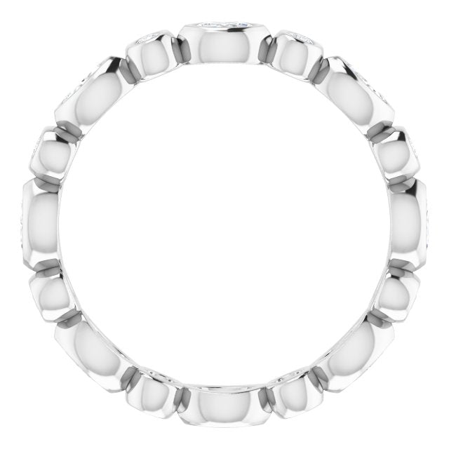 1/4 CTW Natural Diamond Eternity Band, 2.64 mm