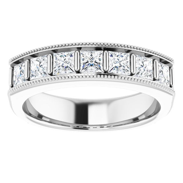 1 3/8 CTW Natural Diamond Band, 5.75 mm