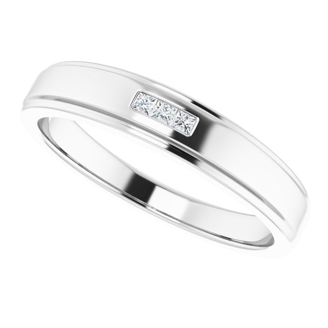 0.07 CTW Natural Diamond Band