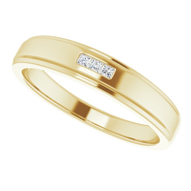 0.07 CTW Natural Diamond Band