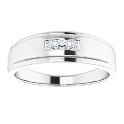 1/5 CTW Natural Diamond Band, 6.75 mm
