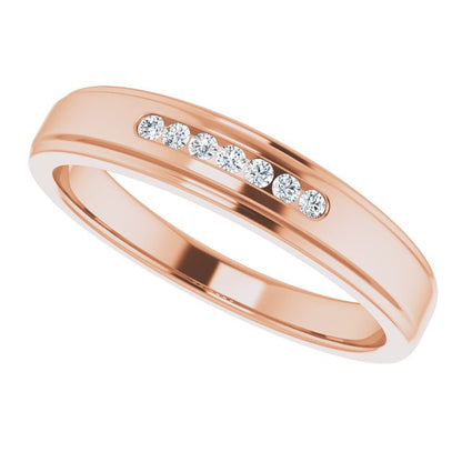 1/10 CTW Natural Diamond Band, 4.5 mm