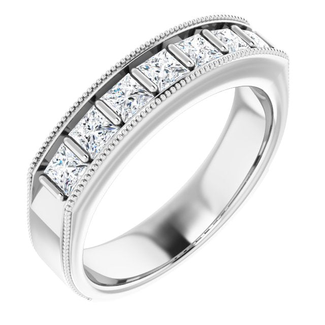 1 1/8 CTW Natural Diamond Band, 5.5 mm