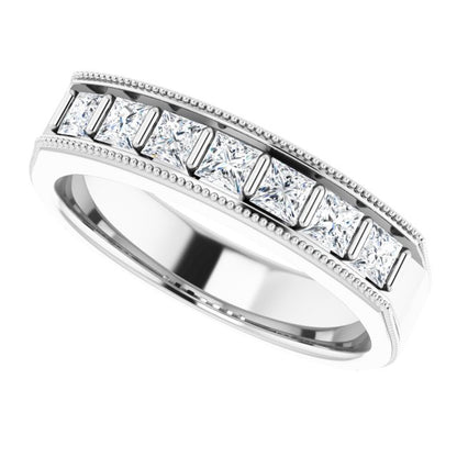 9/10 CTW Natural Diamond Band, 5.25 mm