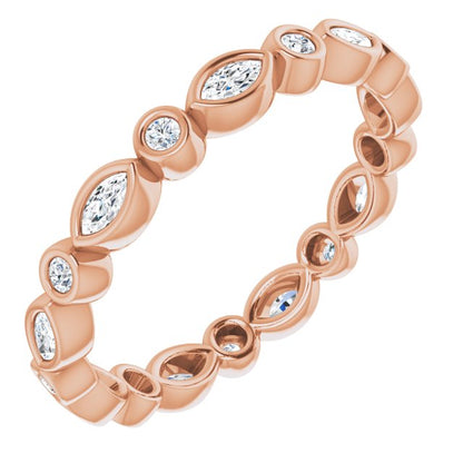 1/3 CTW Natural Diamond Eternity Band, 2.64 mm