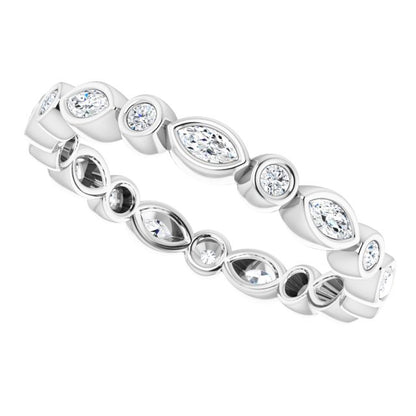 1/3 CTW Natural Diamond Eternity Band, 2.64 mm