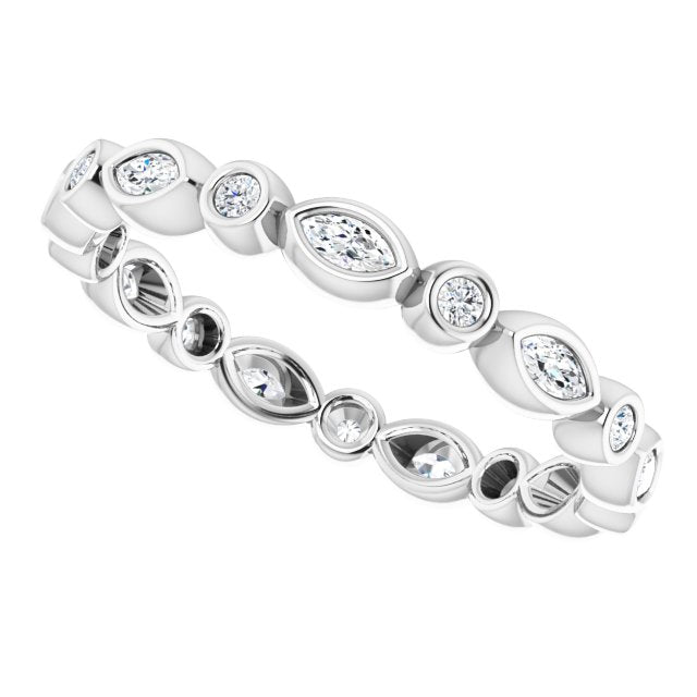 1/3 CTW Natural Diamond Eternity Band, 2.64 mm
