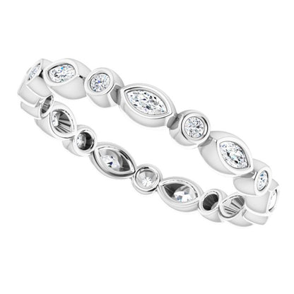 1/3 CTW Natural Diamond Eternity Band, 2.64 mm
