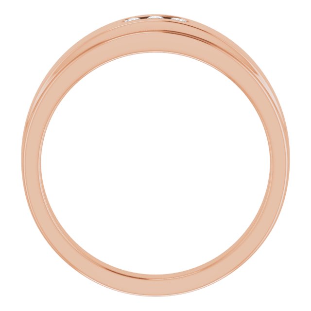 1/10 CTW Natural Diamond Band, 6 mm