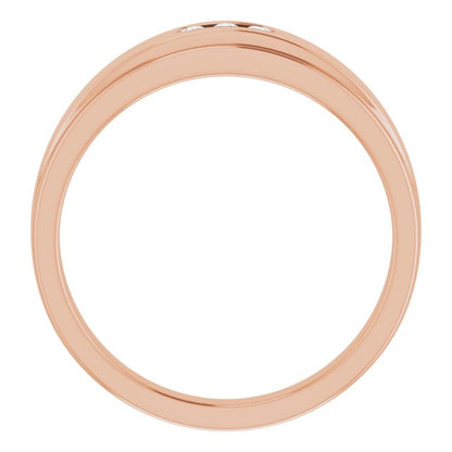 1/10 CTW Natural Diamond Band, 6 mm
