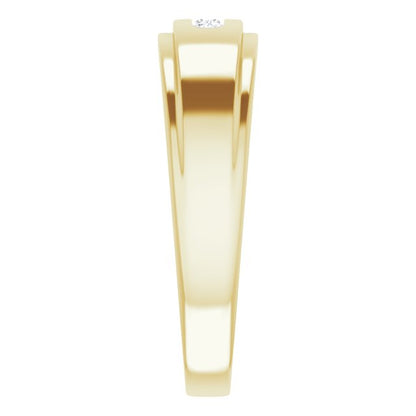 1/6 CTW Natural Diamond Band, 6.75 mm