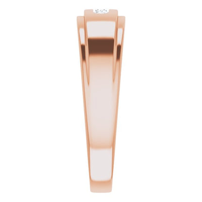 1/6 CTW Natural Diamond Band, 6.75 mm
