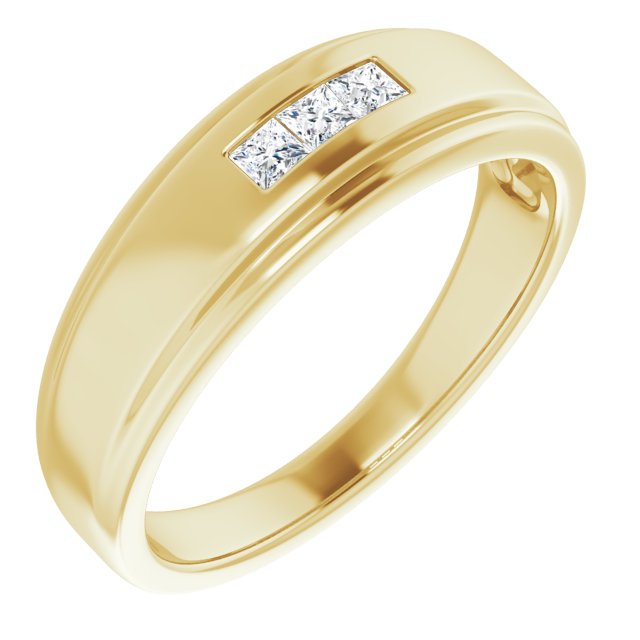 1/5 CTW Natural Diamond Band, 6.75 mm