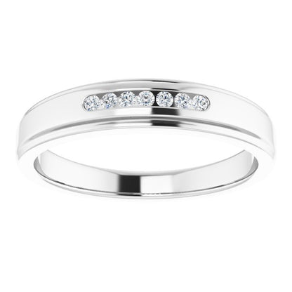 1/10 CTW Natural Diamond Band, 4.5 mm