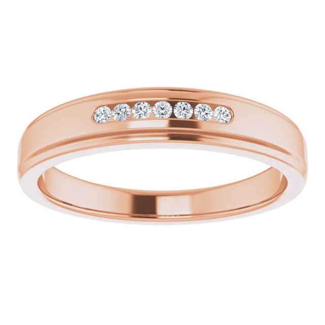 1/10 CTW Natural Diamond Band, 4.5 mm