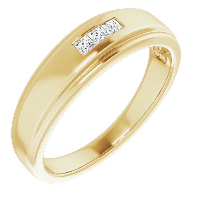 1/6 CTW Natural Diamond Band, 6.75 mm