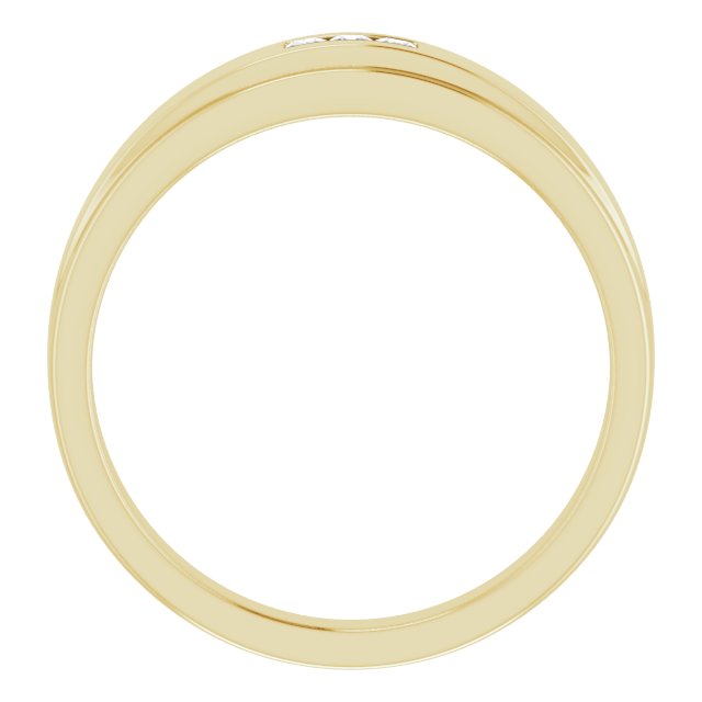 1/10 CTW Natural Diamond Band, 6 mm