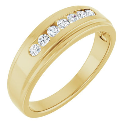 1/3 CTW Natural Diamond Band, 6.75 mm