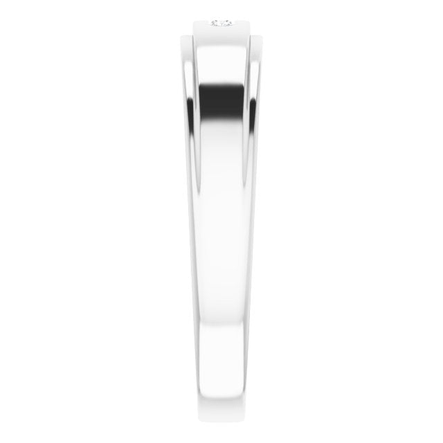 0.06 CTW Natural Diamond Band