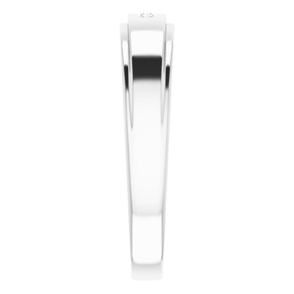 0.06 CTW Natural Diamond Band
