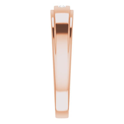 0.06 CTW Natural Diamond Band