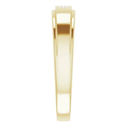 0.06 CTW Natural Diamond Band