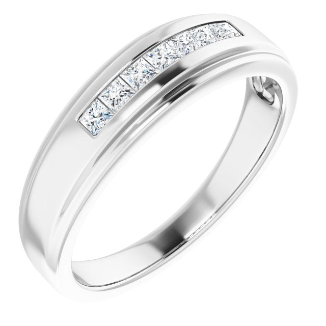1/3 CTW Natural Diamond Band, 6.75 mm