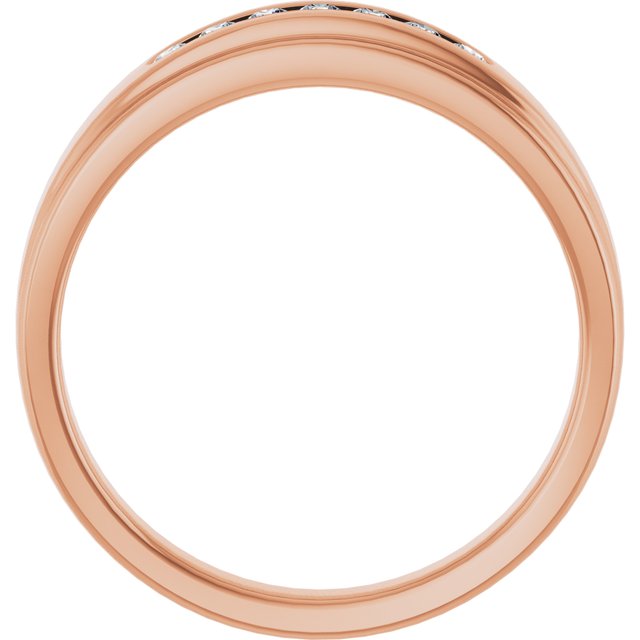 1/5 CTW Natural Diamond Band, 6 mm