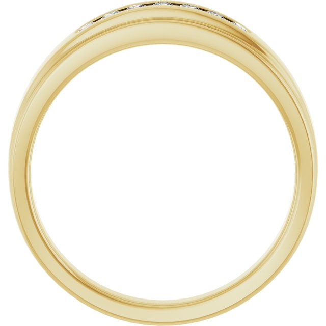 1/5 CTW Natural Diamond Band, 6 mm