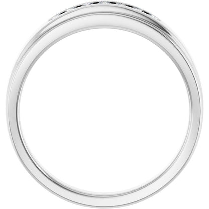 1/5 CTW Natural Diamond Band, 6 mm