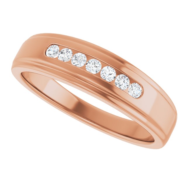 1/5 CTW Natural Diamond Band, 6 mm
